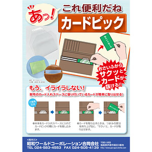 カードピックパンフレット